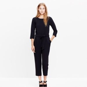 NWOT Madewell Sloane Jumpsuit Cabernet $138